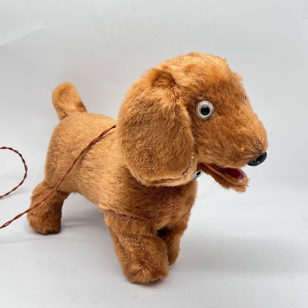 Vintage Bobo The Frisky Puppy Walking Barking Battery Remote Control 1950s Works